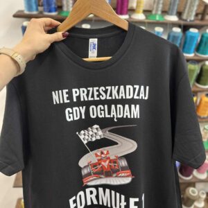Koszulka z Formułą 1