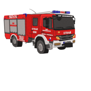 Bluza z wozem strażackim – MERCEDES